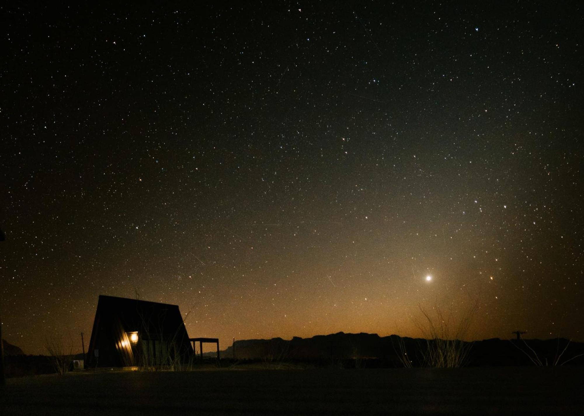 Stardust Big Bend Luxury A-Frame#4 Great Views Villa Terlingua Bagian luar foto
