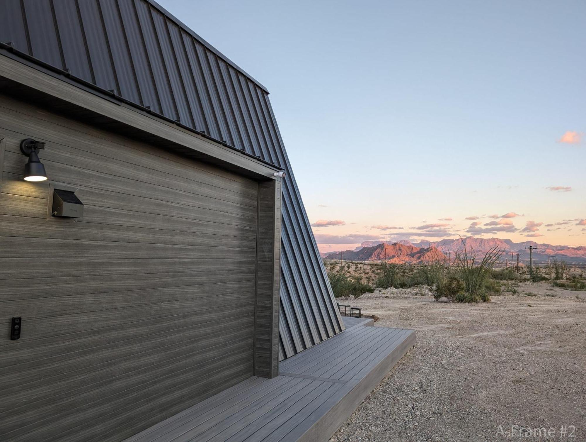 Stardust Big Bend Luxury A-Frame#4 Great Views Villa Terlingua Bagian luar foto