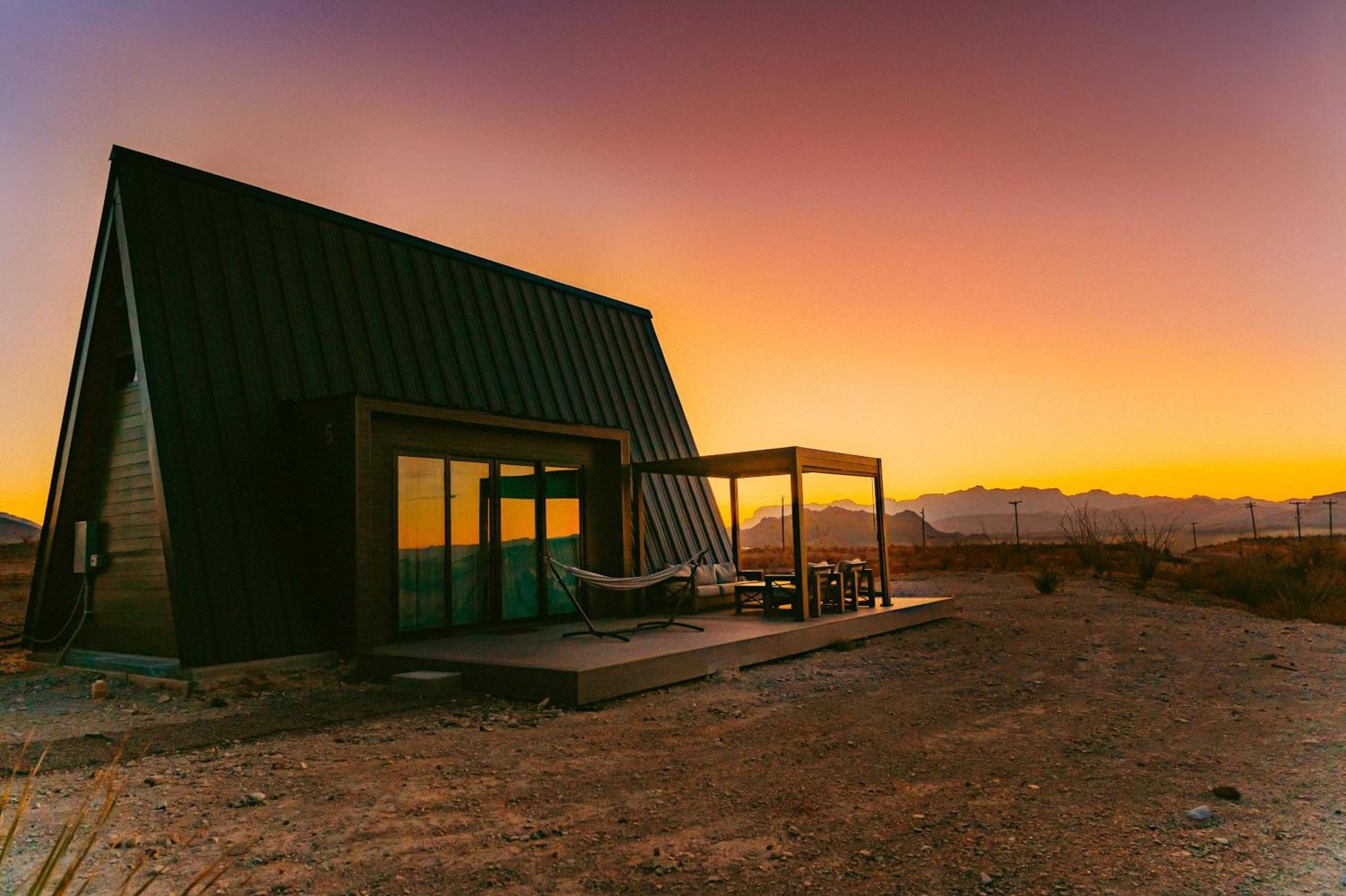 Stardust Big Bend Luxury A-Frame#4 Great Views Villa Terlingua Bagian luar foto